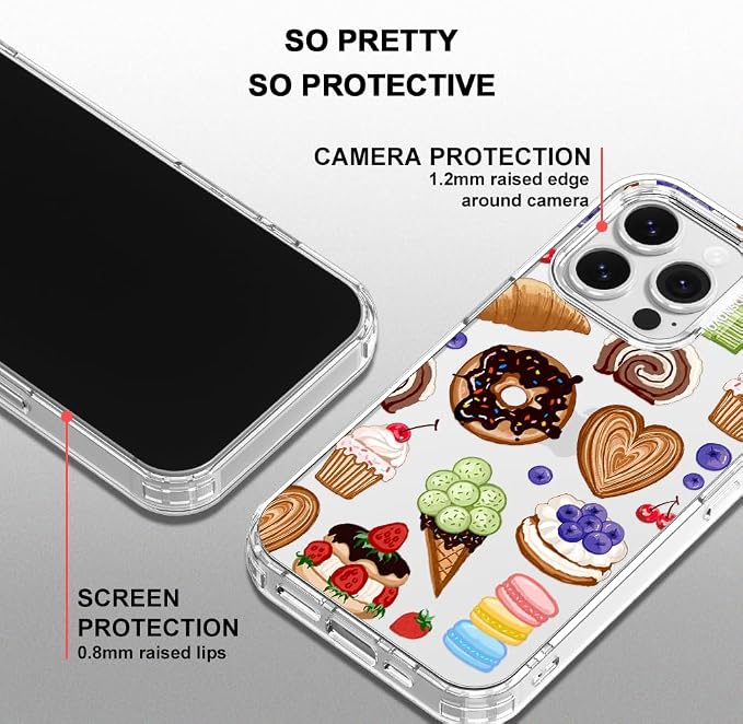 MOSNOVO for iPhone 16 Pro Case, Shockproof Military-Grade Protection 6.6ft Drop - Image 4