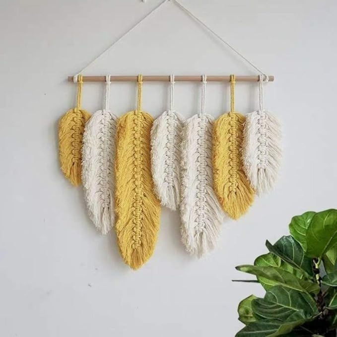 Gold Yellow Macrame Cord 3mm x 109Yards, Colored Cotton Rope Craft Cord - Image 4