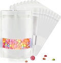 4"x6" 120pcs Mylar Bags for Food Storage, Smell Proof Bag by ODDIER