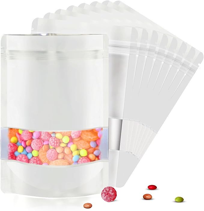 3.5"x5" 120pcs Mylar Bags for Food Storage, Smell Proof Bag by ODDIER