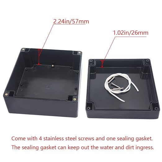 Project Box IP65 Waterproof Junction Box ABS Plastic Electrical Boxes DIY - Image 4