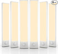 6 Pack Under Cabinet Lights Wireless, 50 LED Motion Sensor Light Indoor by AVEVA