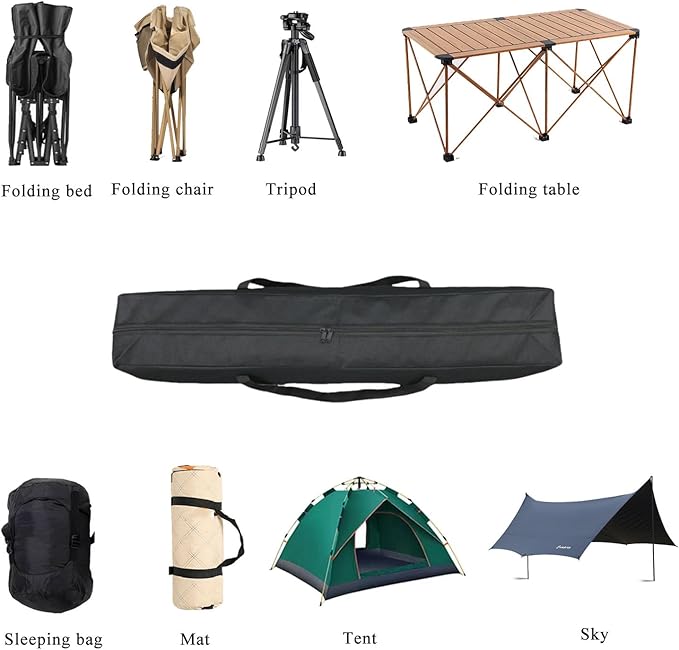 Sport Duffel Bag, Heavy Duty Canopy Tent Bag & Grill Tool Organizer - Image 5