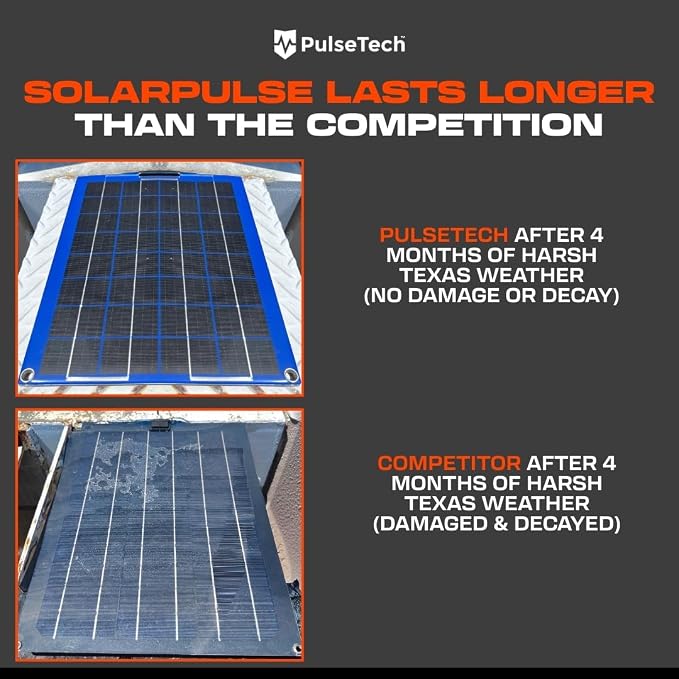 PulseTech SolarPulse SP-7 Slim Design Solar Battery Charger Maintainer - Image 5