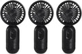Mini Portable Fan 3 Pack, Cute Handheld Battery Operated Lightweight Small by JODNO