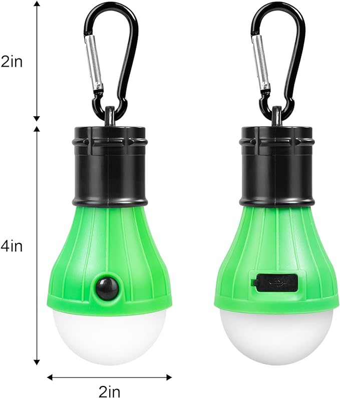 Jarxin Led Camping Lantern USB Rechargeable, Outdoor Tent Lights - Image 2