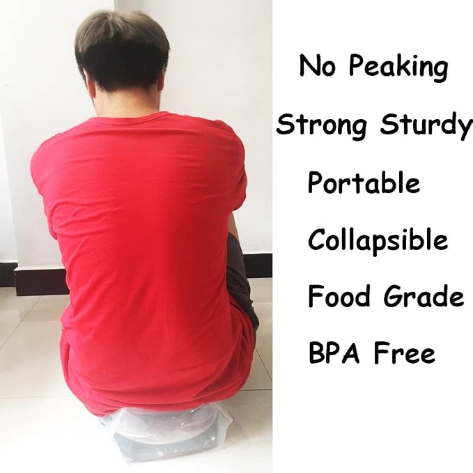 SUPANT Collapsible Emergency Water Jug Container Bag, BPA Free Plastic Water - Image 2