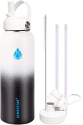 SENDESTAR Water Bottle 32oz Double Wall Vacuum Insulated Leak Proof Stainless by Sendestar