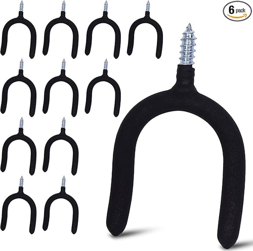12 Pack Garage Storage System Steel U Hooks by LianRippleLian