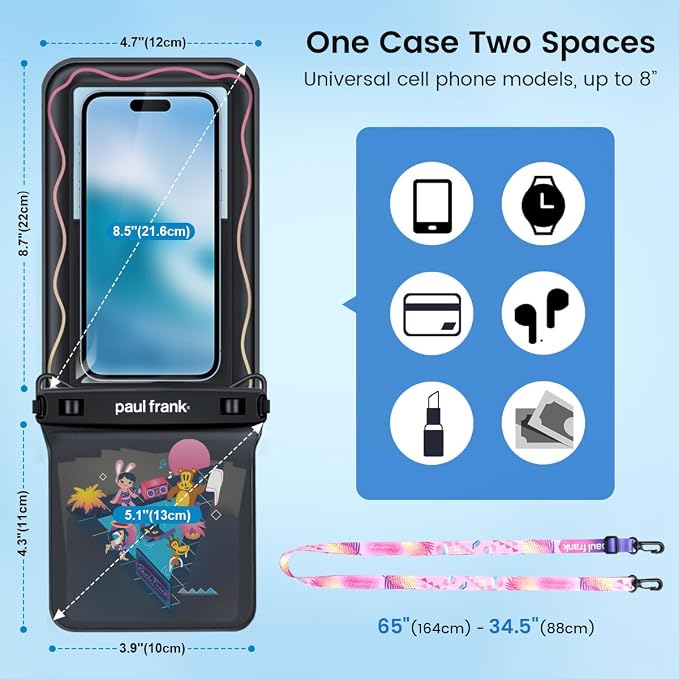 Paul Frank Floating Waterproof Phone Pouch - Image 3