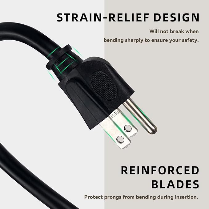 25ft Outdoor Extension Cord for Christmas Decorations - Image 3