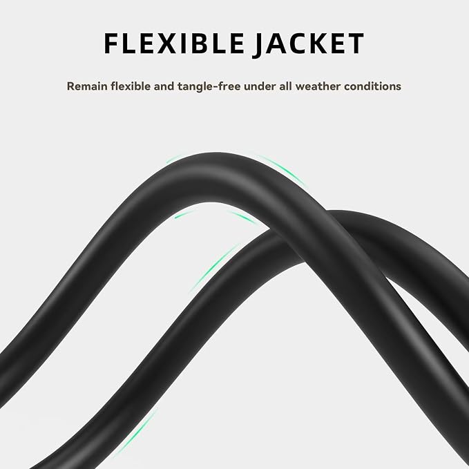 25ft Outdoor Extension Cord for Christmas Decorations - Image 4