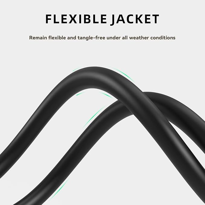 8ft Outdoor Extension Cord for Christmas Decorations - Image 4