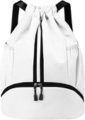 JELUTAR Drawstring Backpack Gym Bag by JELUTAR