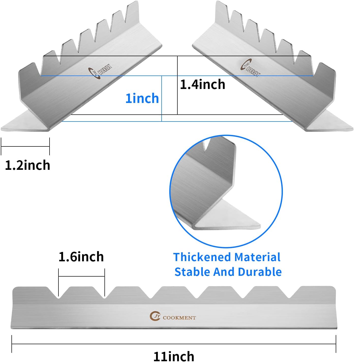 Kabob Skewers Stainless Steel Long BBQ Barbecue Skewers, Flat Metal Kebob Sticks Wide Reusable Grilling Skewers for Meat Chicken,Set of 9 Including 2 barbeecue rack with Storage Bag