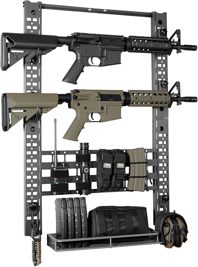 Adoreal Modularity Gun Wall Mount, Hold Up 120LBS Gun Rack by Adoreal