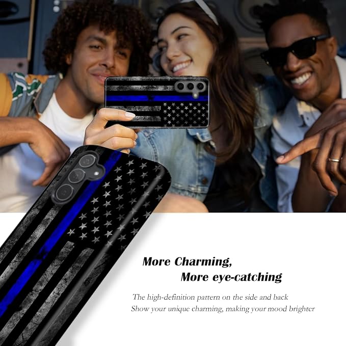 Compatible for Samsung Galaxy S25 FE 5G Case, Dual Layer Heavy Duty 2 in 1 - Image 3