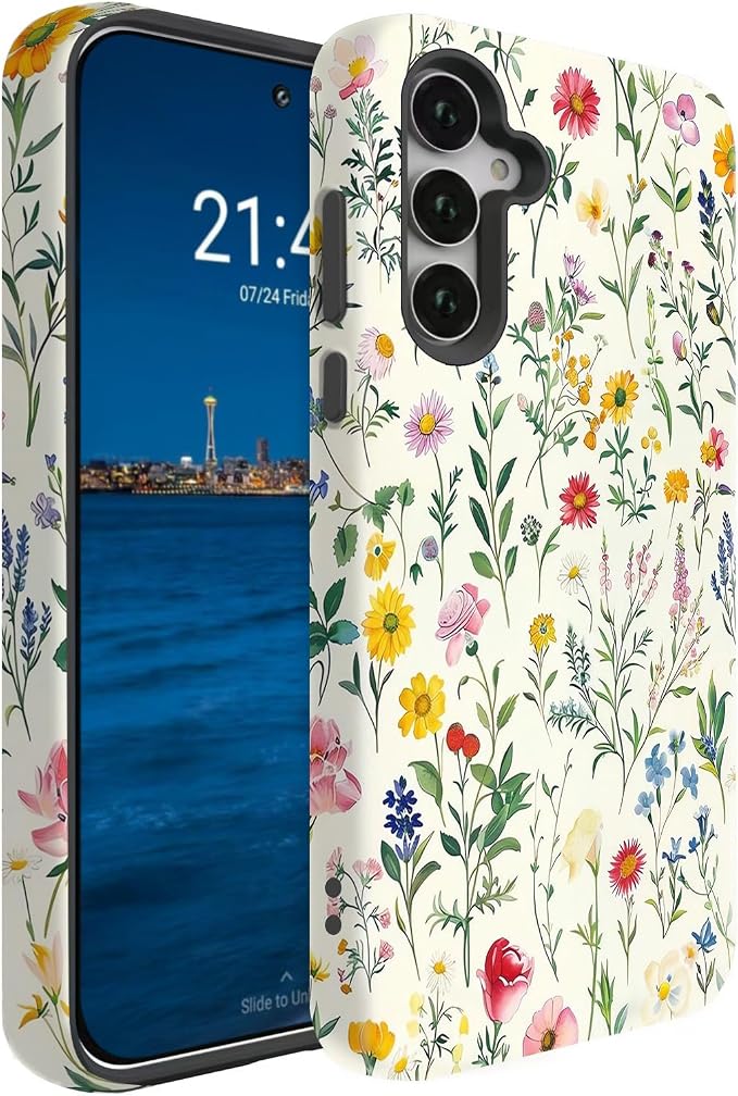 Compatible for Samsung Galaxy A16 5G Case, Dual Layer Heavy Duty 2 in 1 by BSMOSPER