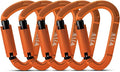 FVW Auto Locking Rock Climbing Carabiner Clips, Professional 25KN Heavy Duty by FVWELECTRICLUNCHBOX