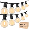RTTY Outdoor String Lights 120 FT, LED Patio Globe Lights by RTTY