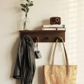 Entrance Coat Rack ，Coat Hooks, Wall-Mounted Wooden Hook Rack, Wall-Mounted by CreatedOn2005