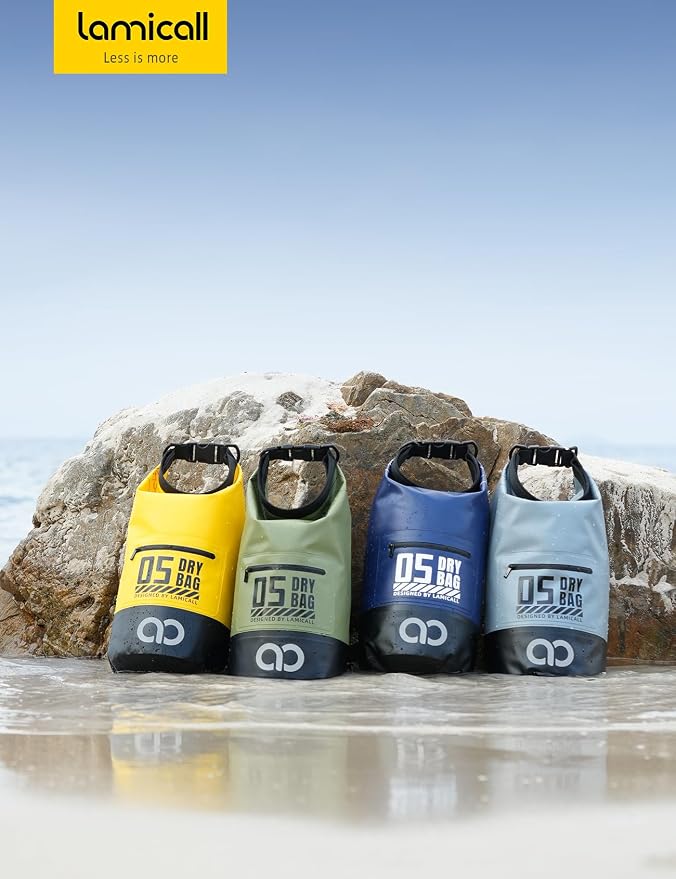 Lamicall Small Dry Bag, Waterproof Bag - 5L/10L/20L/30L/40L Water Proof Bag - Image 7