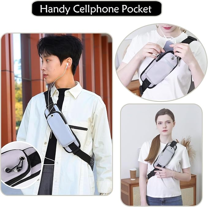 JENAGREEN Waterproof Sling Backpack Crossbody Sling Bag - Image 5