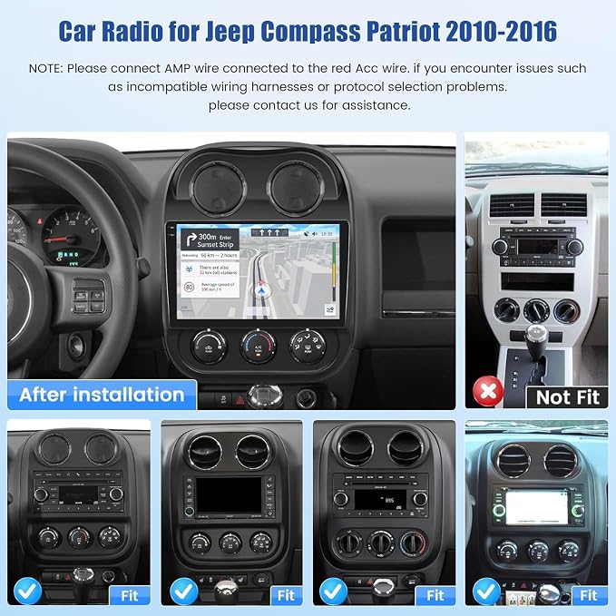 5Ghz WiFi Android 15 Car Radio for Jeep Compass Patriot 2010-2016 Car Stereo - Image 2