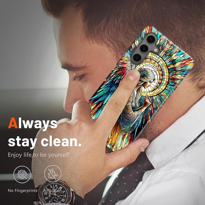 Compatible for Samsung Galaxy S25 Plus 5G Case, Dual Layer Heavy Duty 2 in 1 - Image 6