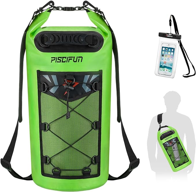 Piscifun Dry Bag, Waterproof Floating Backpack 10L/20L/30L/40L by Piscifun