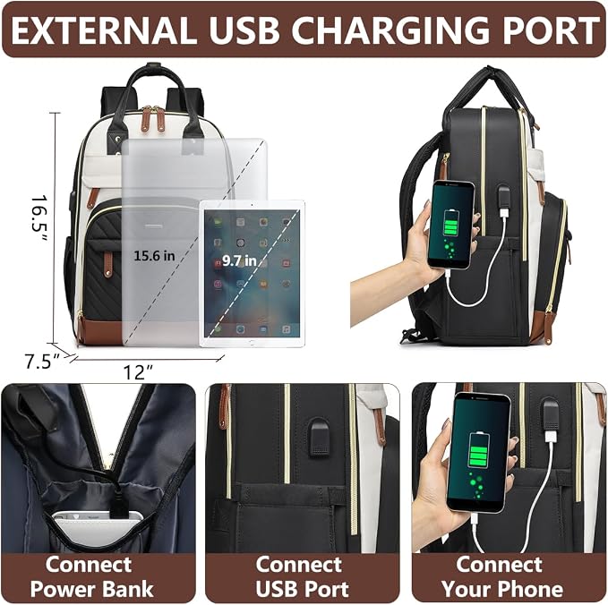 Laptop Backpack for Women Bag - Image 4
