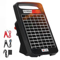10 Miles Solar Powered Electric Fence Charger – 0.18J Output, 24/7 Day/Night by Unknown