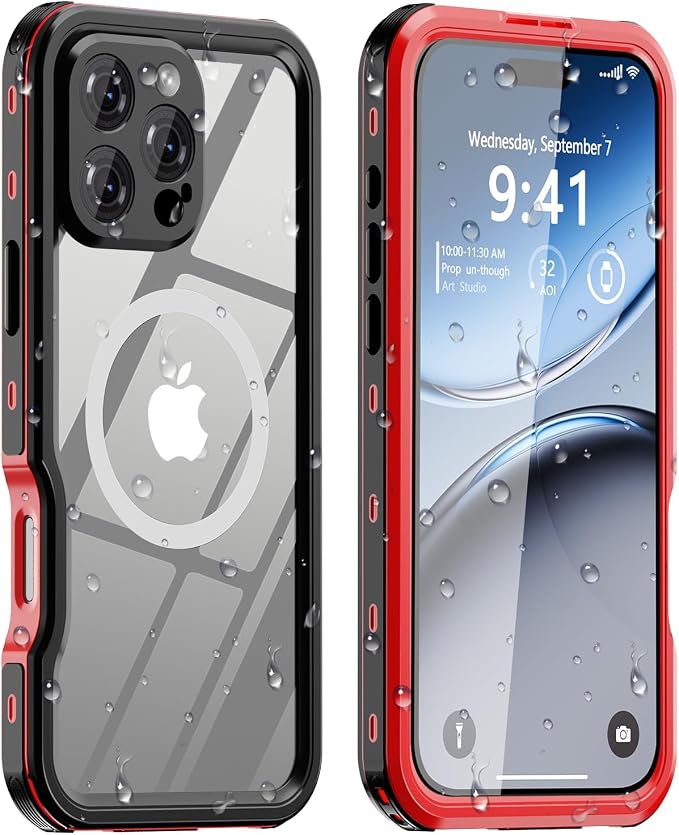for iPhone 16 Pro Case Waterproof | Shockproof Dust Proof Phone Case Cover by LOVEBEIDI
