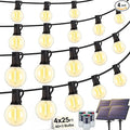 Larkvue 100FT Solar String Lights Outdoor by Larkvue