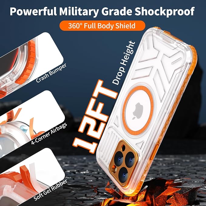 for iPhone 15 Pro Waterproof Case Compatible - Image 5