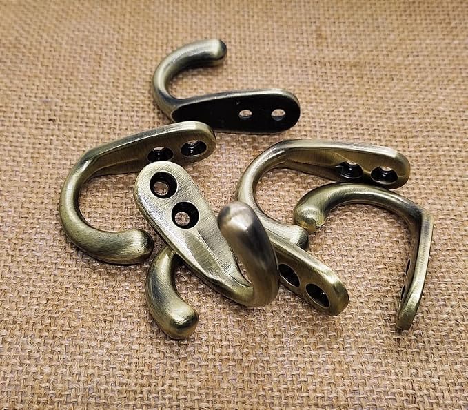 FAPBADRI Multipurpose Hooks, Used to Hang Clothes, Curtain Hold Backs, Antique by FAPBADRI