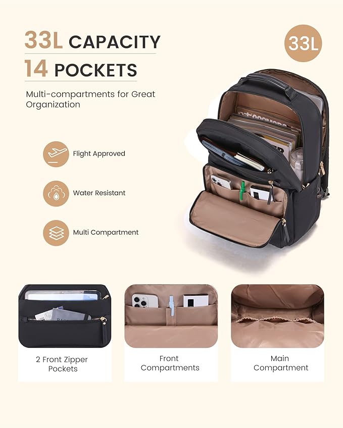LOVEVOOK Laptop Backpack for Women - Image 3