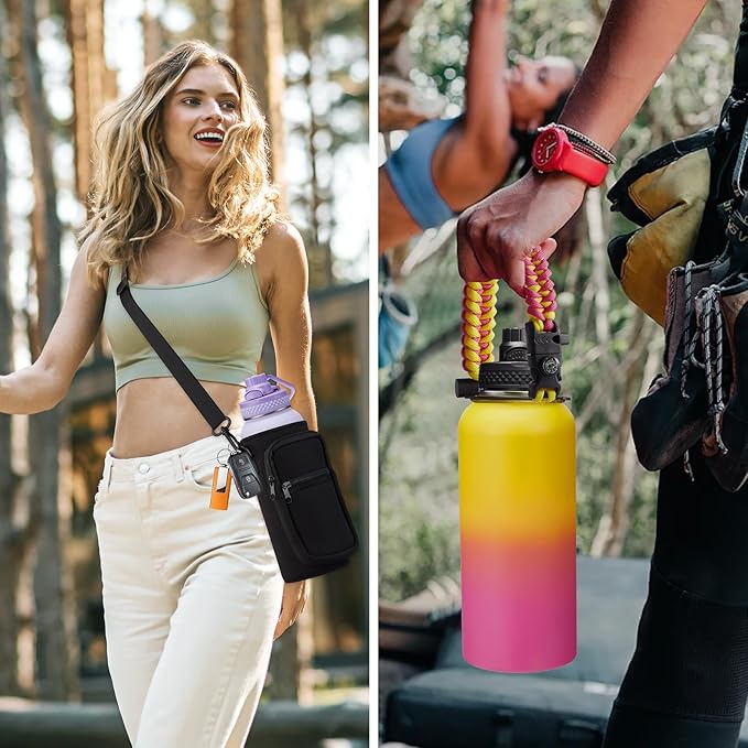 32/40/64 OZ Water Bottle with Straw - Image 8