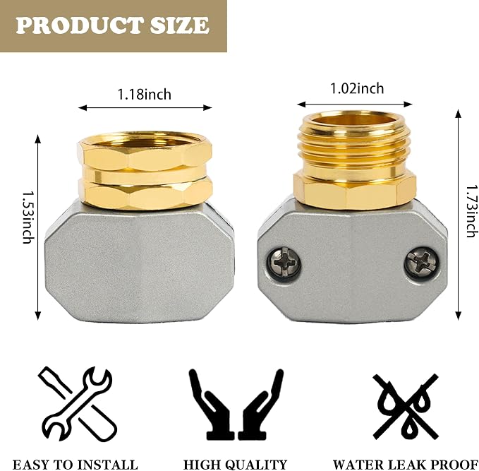 Hourleey Garden Hose Repair Kit - Image 2