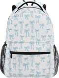 Wamika Coastal Anchor Kids Backpack Nautical Theme Starfish Shell School by Wamika