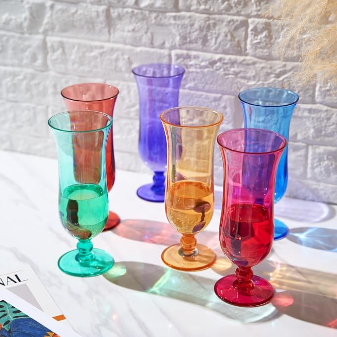 Unbreakable Pina Colada, Frozen Cocktails & Juice Glasses, Hurricane Glassware - Image 2