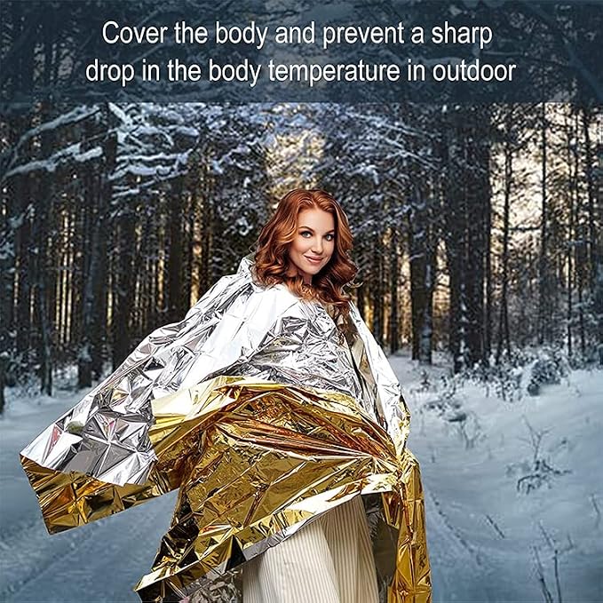GALAXYLENSE Emergency Mylar Thermal Blanket - Image 9