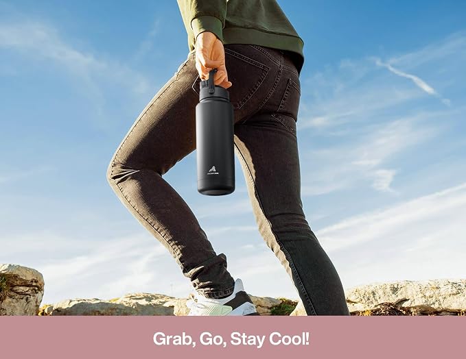 POWCAN 32 oz Insulated Water Bottle - Image 7