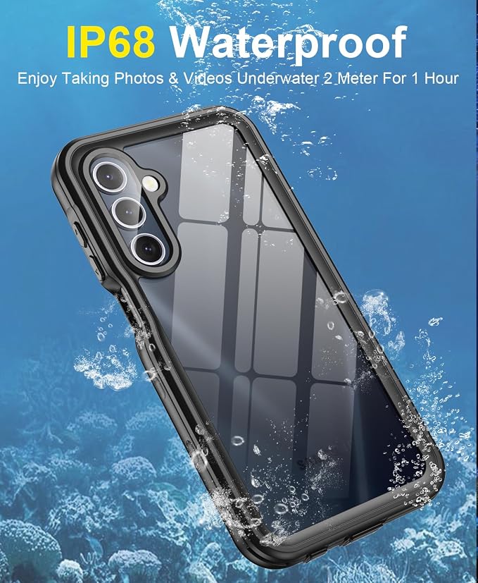 Beasyjoy for Samsung Galaxy A15 5G Case Waterproof, IP68 Underwater - Image 3