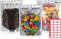 BELLE KR® 4x6 Mylar Bags Stand Up by BELLEKR