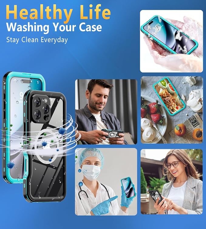 for iPhone 16 Pro Case Waterproof | Shockproof Dust Proof Phone Case Cover - Image 7