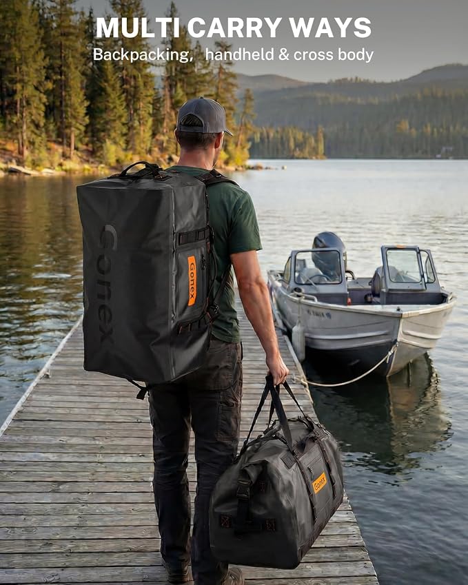Gonex Waterproof Duffel Bag, 150L Heavy Duty Dry Duffle Bag - Image 4