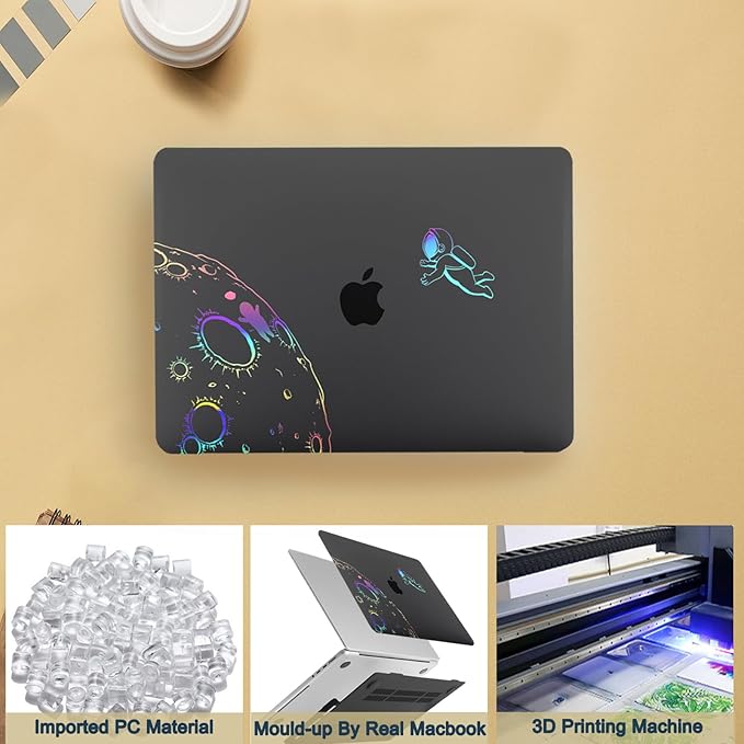 Hard Cover for MacBook Air 13 inch Case 2010-2017 Release, Pattern Design - Image 4