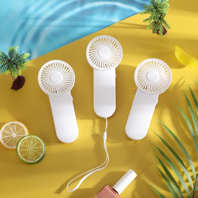 Sumind 12 Pcs Small Personal Portable Fan Mini Handheld Bulk 1 Speed Electric - Image 5