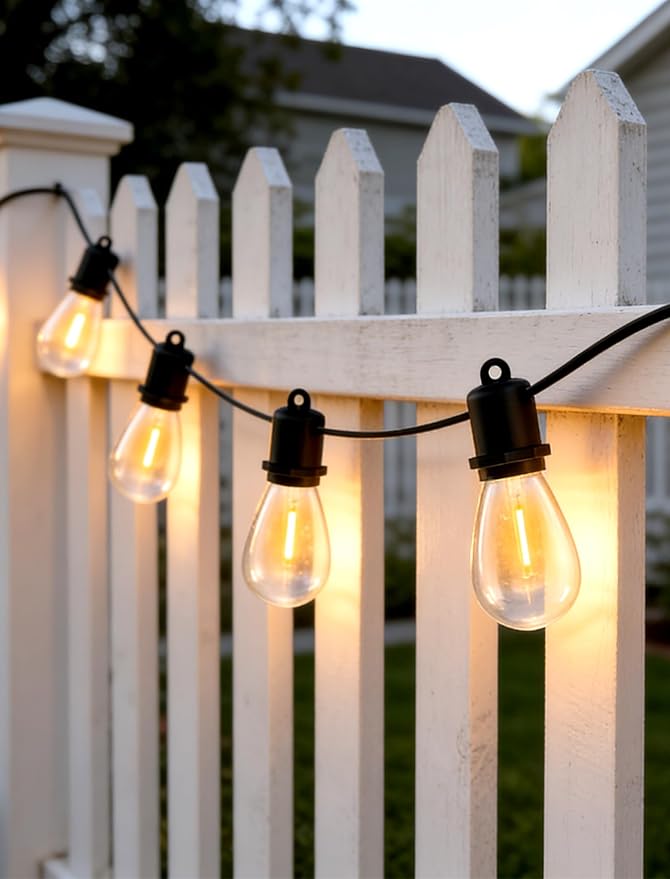 100 FT LED Outdoor String Lights - Image 4